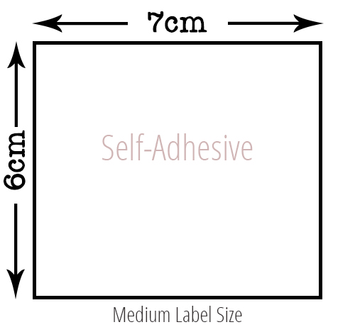 Medium Label Size