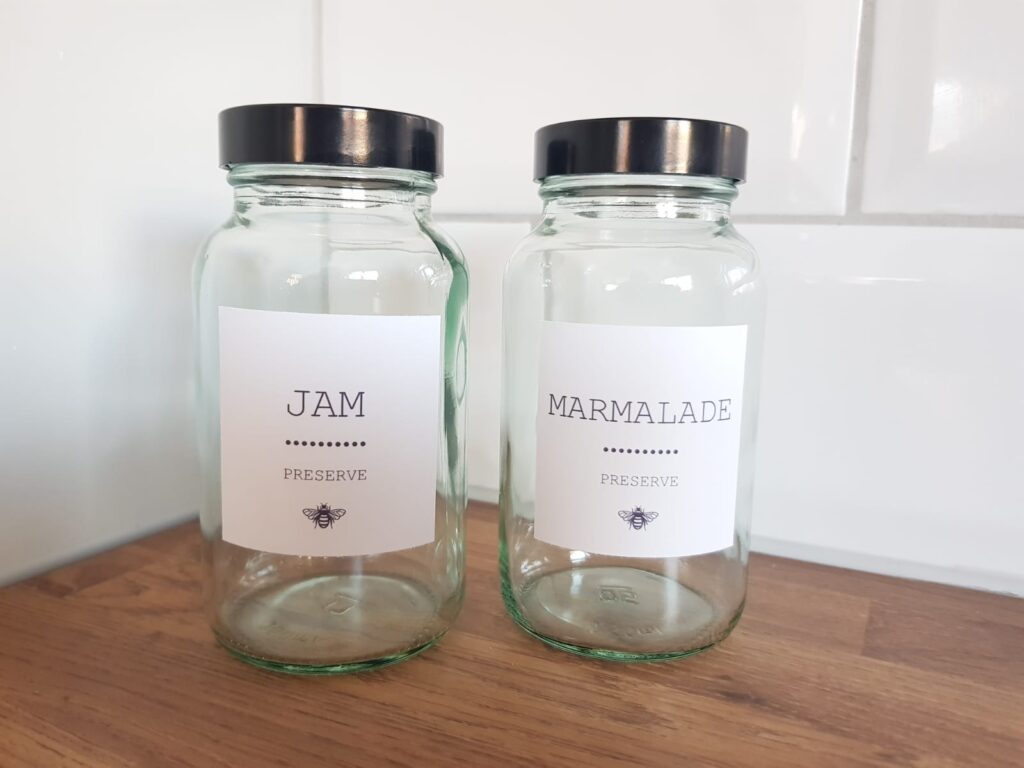 Glass Preserve Jars 250ml
