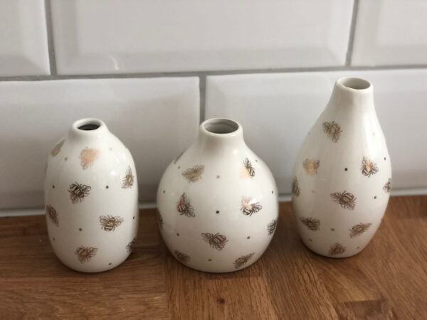 Bee vases