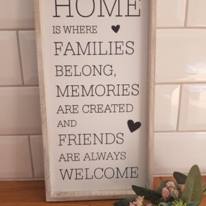 Home is where families plaque