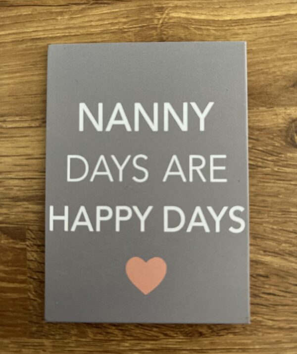 Nanny Days magnet