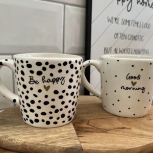 Good morning spotty mug