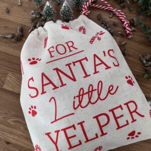 Santa's Little Yelper Sacks