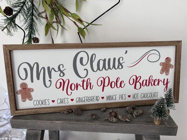 Mrs Claus Plaque